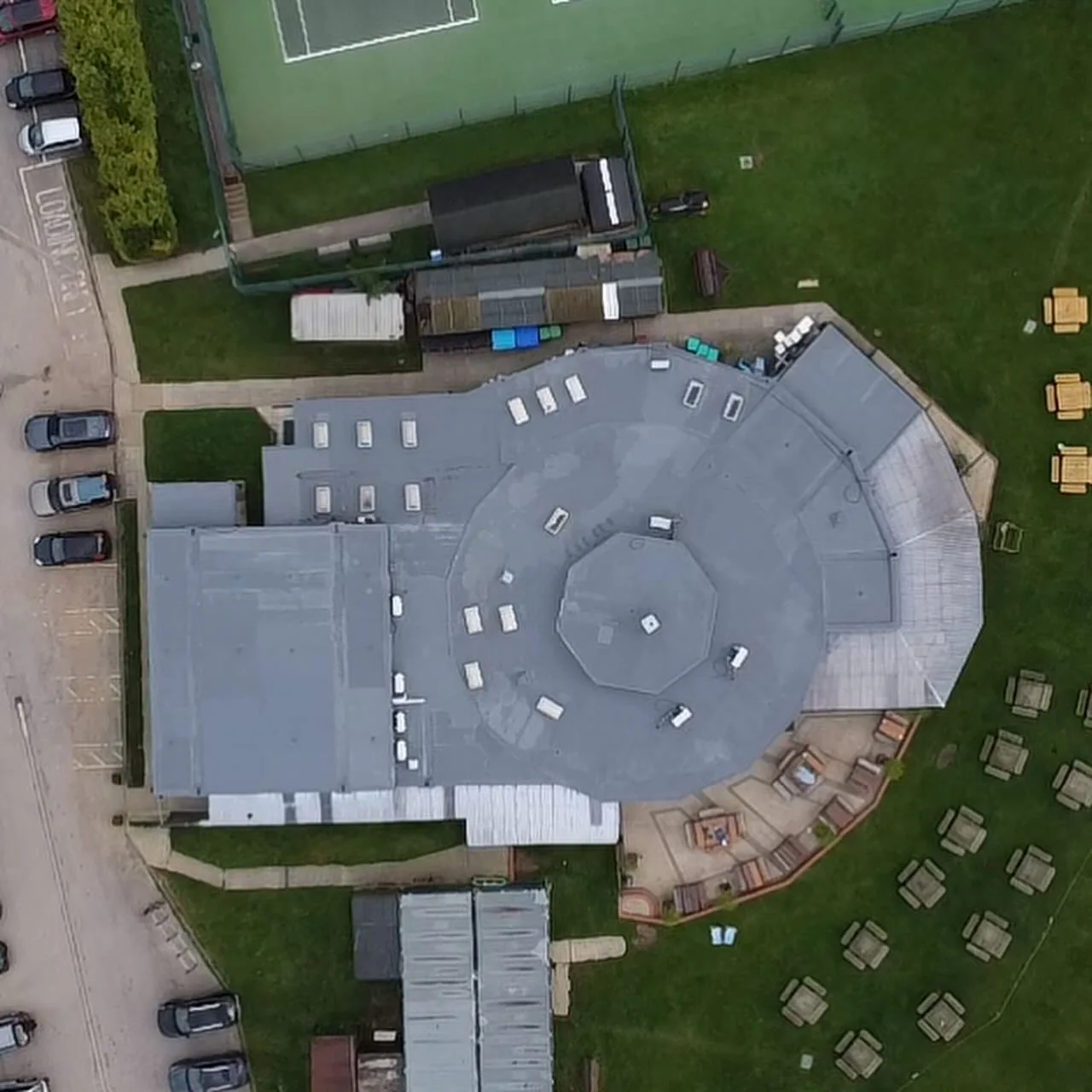 FLEXITEC liquid roofing system installed on a completed roof