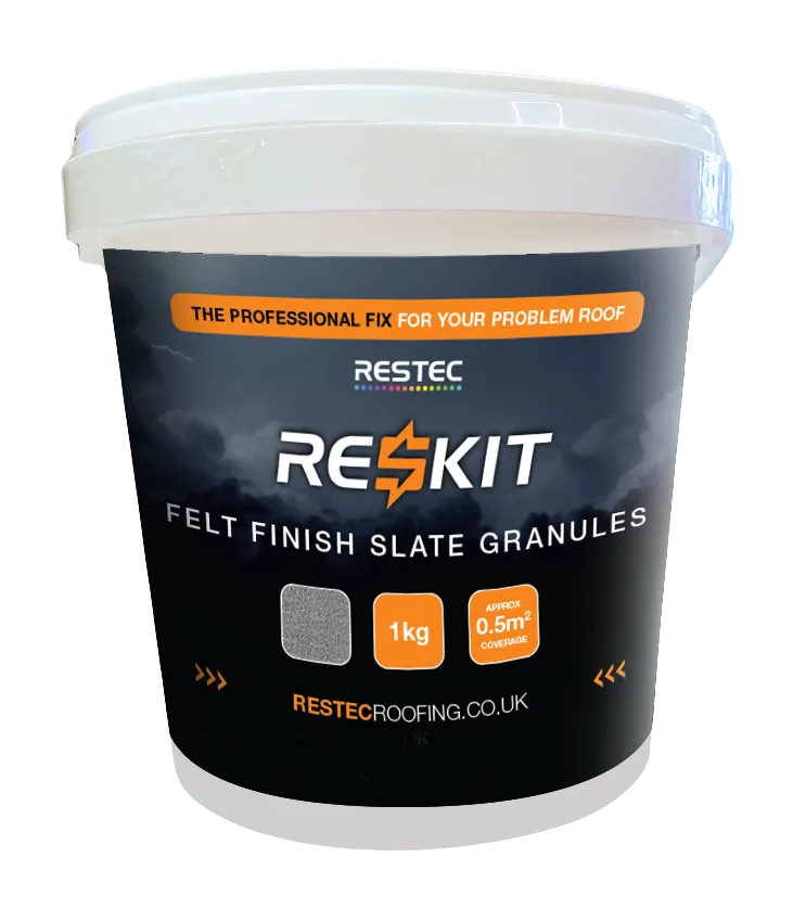 Felt Finish Slate Granules