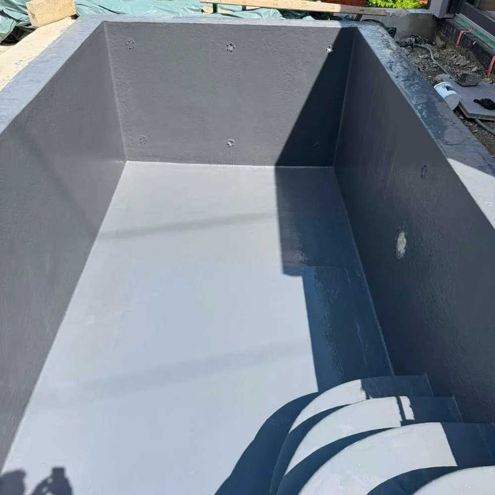 RESTEC FLEXITEC liquid roofing, balcony