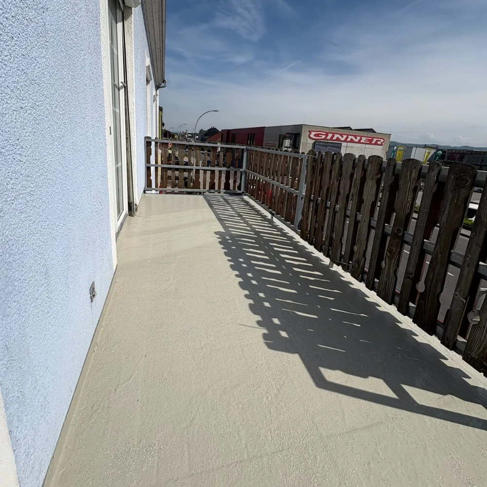 RESTEC FLEXITEC liquid roofing, balcony