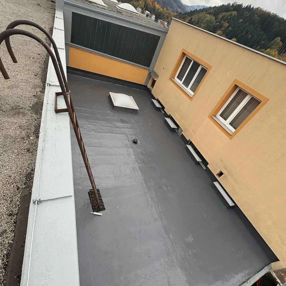 RESTEC FLEXITEC liquid roofing, balcony