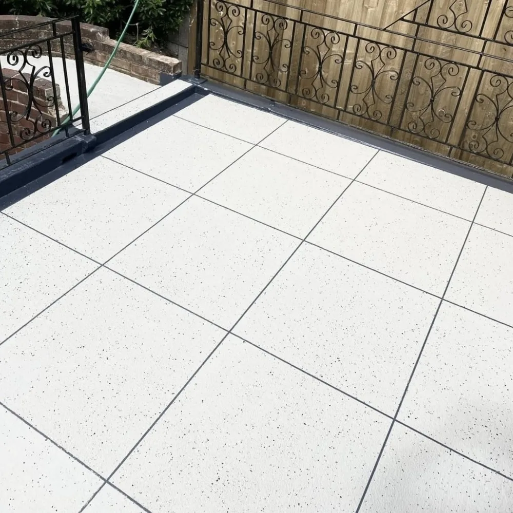 RESTEC FLEXITEC liquid roofing, balcony