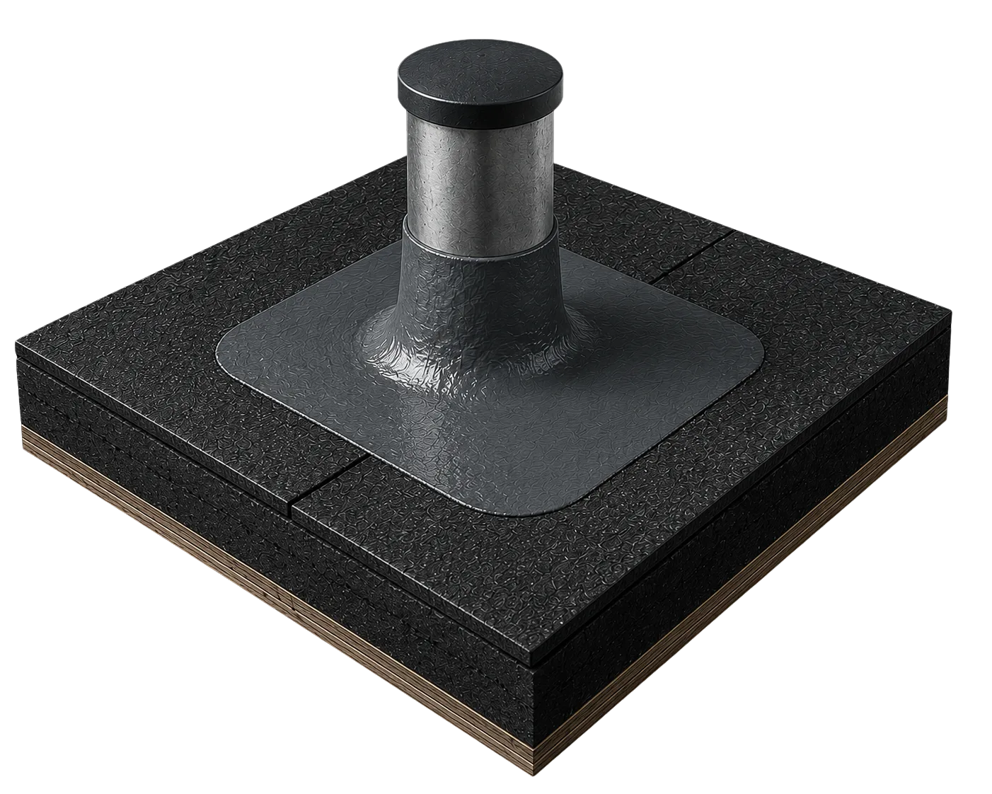 Repair and maintenance with RESKIT: a seamless repair dressed around a roof outlet